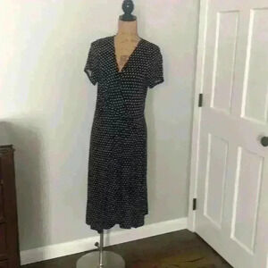 Escada sport faux wrap dress